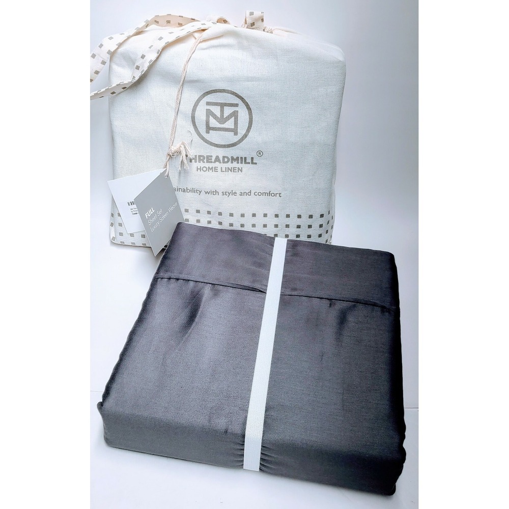 Threadmill Home Linen 300 Thread Count Full Sheets Sets - Cotton Luxury Sateen